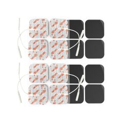 Tens Electrode Pads (8 PACK) 5 x 5 cm Self-Adhesive Electrodes Reusable Compatible With TPN, Tenscare, Neurotrac, Auvon Tens Machines