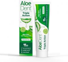 Aloe Dent Fluoride-free Triple Action Toothpaste 100ml from Optima®